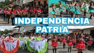 DESFILE DEL 15 DE SEPTIEMBRE, SAN EMIGDIO LA PAZ