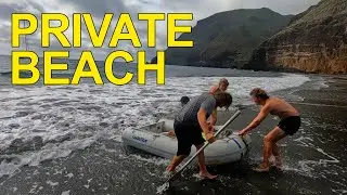Sailing to a PRIVATE BEACH in TENERIFE | Ep. 25