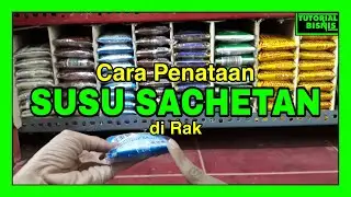 Cara Penataan Susu Rentengan di Rak - Jadi Lebih Rapi | Tutorial Bisnis