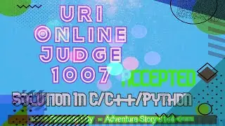 URI Problem 1007 (Difference) Solution With 