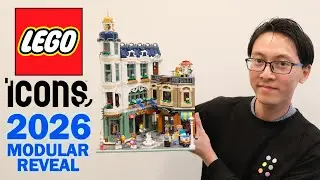 Посмотрите презентацию модульного здания LEGO Icons 11371 &laquo;Торговая улица&raquo; с Хоангом Хуи Дангом!