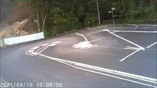 グリーンパーク　練習走行　XRAY　T4　2021/17.5Tフルブースト/ラッシュ36Sタイヤ（マイティグリッパー　ブラック）/ズーレーシング　ブワー/KOプロポ　NEXT