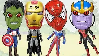 Marvel's Avengers Superhero mask collection || Spider-Man, Iron-Man, Batman, Hulk, Captain America