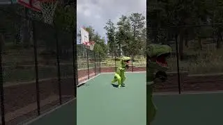 Stumpy's Trick Shot #basketball #funny