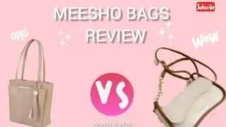 MEESHO BAGS Reviews | amaya's vlog hub | Full video | Malayalam #meesho #meeshohaul #meeshofinds