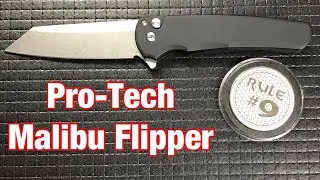 Pro Tech Malibu Flipper Knife Review