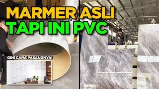 PVC MARMER PALING VIRA!! Begini Cara Pasangnya II COSTA
