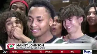 Manny Johnson's Game-Winner Lifts Central Catholic Over St. John's In Game Of The Year Candidate