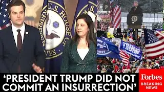 BREAKING NEWS: House Republicans Unveil Resolution To Declare Trump Did Not Engage In Insurrection
