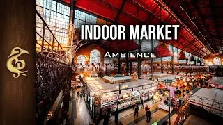 Indoor Market | Busy, Chatter, Modern RPG Ambience | 3 Hours
