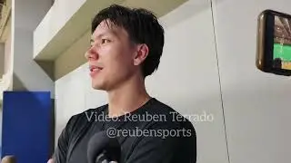 DWIGHT RAMOS ON PLAYING IN THE FIBA ASIA CUP FOR THE FIRST TIME