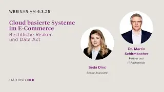 Cloud basierte Systeme im E-Commerce: Rechtliche Risiken und Data Act