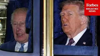 WATCH: President Trump Takes A Carriage Ride With King Charles III