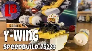 Y-Wing Microfighter Speed Build LEGO Star Wars Set 75162