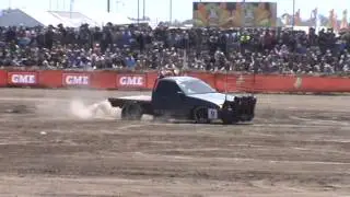 HALF CUT HOLDEN VG 1 TON UTE CIRCLE WORK DAY 2 AT DENI UTE MUSTER 2014