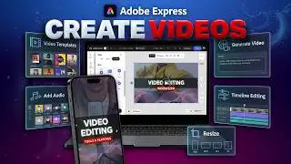 How to Create Videos with Adobe Express (Easy Video Editing)