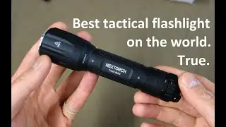 The best tactical flashlight on the world (2021) Nextorch TA30 MAX, holder V51, advanced clip FR2