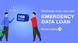 jio emergency data loan !  jio pay later!!