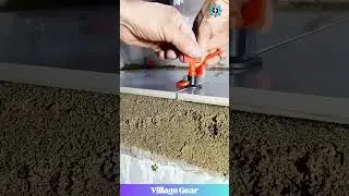 NEVER Have Uneven Tiles AGAIN! This Gadget is MAGIC! 🤯 #tilehack #DIYsecret #leveling #construction