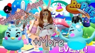 Ropets Easter Egg/Evolving My first pet/New house 🏠 +More #ropets #roblox #robloxedit #shortsvideo