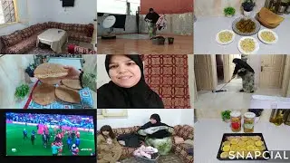 هادشي بزاف غانقلب على دار الكرة🙆روتين عامر حداكة درت كلشي صباح وتهنيت في العشية💪مبروك علينا الفوز🇲🇦