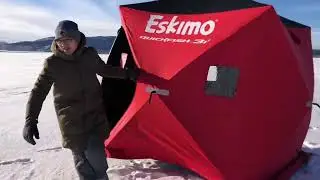 北美冰钓🎣 | Island Park | 冰钓鳟鱼🐟 | Cut Throat Trout | 黄石公园附近小镇 | Henry&rsquo;s Lake Ice Fishing