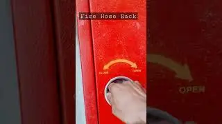 Fire Hose Rack 🔥 #short #shorts #youtubeshort #youtubeshorts #fire #safety #travelermahbubshorts
