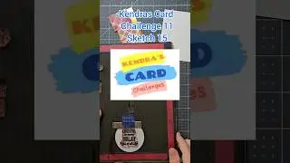 #kendrascardchallenge11 sketch 15 #christmas 🎄 #christmasinjuly #cardmaking #challenge #easycards