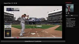jetlee19's Live PS4 MLB 19 The Show createdNYY Players Franchise vs Celeberties All Stars2023 SD@NYY