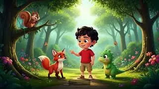 The Little Hero & The Baby Dino 🦖  A Heartwarming Jungle Adventure