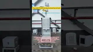 The 1200 ℃ vertical tube furnace has arrived #furnacefactory #machine #factory#kejiafurnace