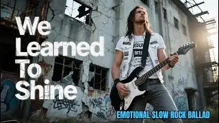 We Learned To Shine &ndash; Emotional 80's Slow Rock Ballad | Nostalgic Classic Rock(Full Song)