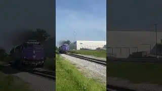 MCS 122 leads train Rolling in Mt. Juliet at 8:52 A.m