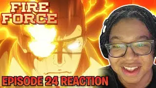 SHINRA THROWING HANDS WITH BURNS!? | Fire Force Episode 24 Reaction