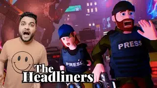 Monsters, Cameras & Panic 😱 | The Headliners LIVE Gameplay #gaming #live