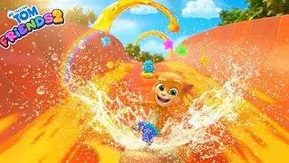😺Ginger vs Molten Lava! 🌋💦 My Talking Tom Friends 2