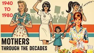 From Housewives to Supermoms: How Moms Changed from the 1940s to 1980s