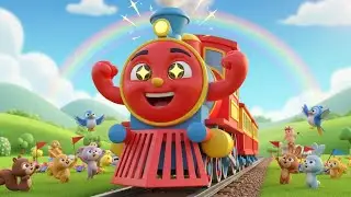 Little Train Choo Choo 🚂🎶 | Transport Song | Kids Nursery Rhymes & Action Songs