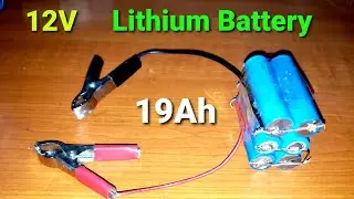 How to make 12v 19.2 Ah Lithium ion battery packs with 18650 cells 