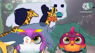 Halloween animals stampede