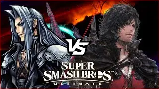 Sephiroth vs Clive Rosfield (Final Fantasy 7 vs Final Fantasy 16) - Super Smash Bros Ultimate