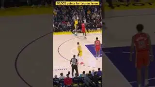 Lakers vs Pelicans: Lebron James eclipses 50,000 career points #nba #highlights #shorts