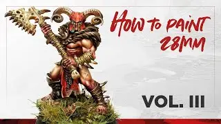 ⚠️ How to paint 28MM: Untamed Beast WARHAMMER - VOL III -
