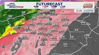 11 a.m. Sunday Charlotte ice storm update | Freezing rain, sleet impacts felt across Carolinas