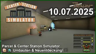Parcel & CenterStation Simulator 📦🚉Umbauten & Neuentdeckung #ParcelSimulator #CenterStationSimulator