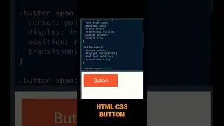 Animated HTML CSS button #html #css #animation