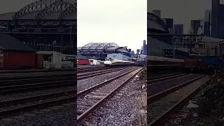 Amtrak Cascades Mt. Jefferson/1408 trainset heading from Vancouver to Seattle to Portland. Dec/14/25