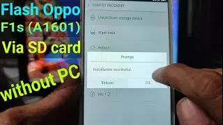 Flash Oppo F1s (A1601) Via SDCARD