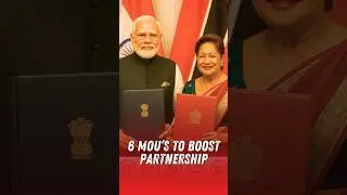 India and Trinidad & Tobago's GAME CHANGING Partnership: 6 MoUs Signed
