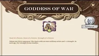 Goddess of War- Impossible Challenge [Sekhmet] - Through The Ages [Expansion]
